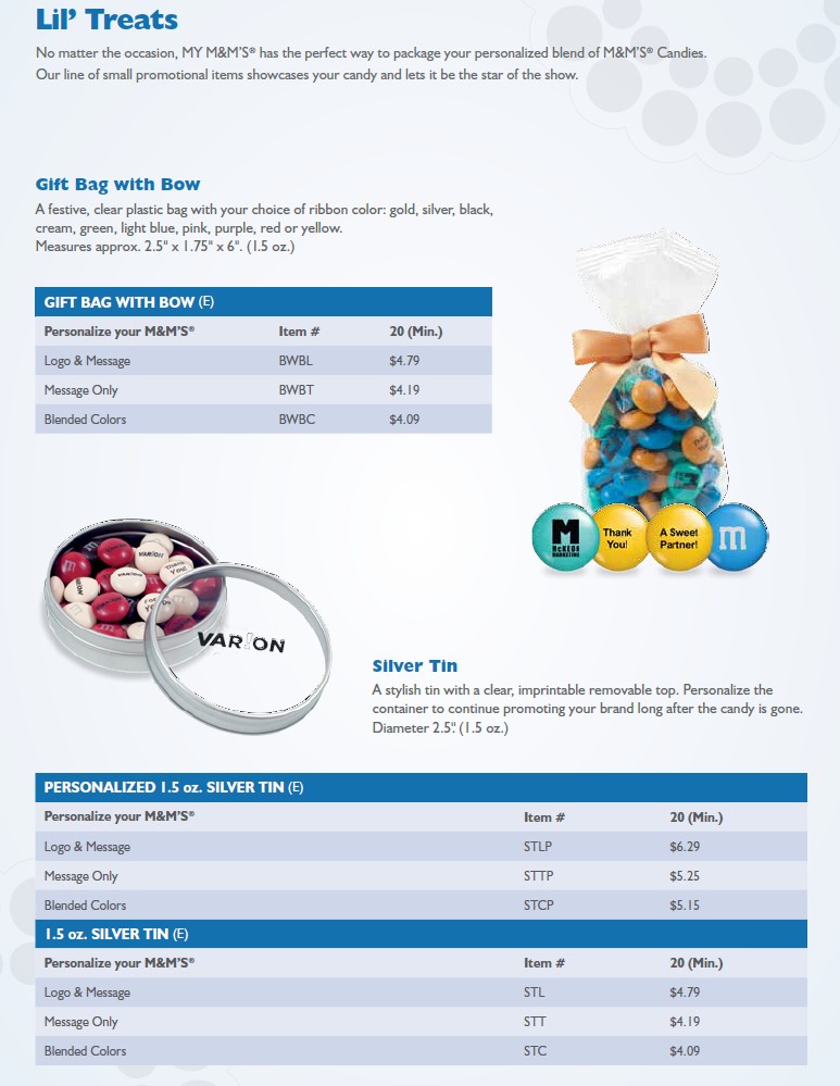 M&M'S treats for Business